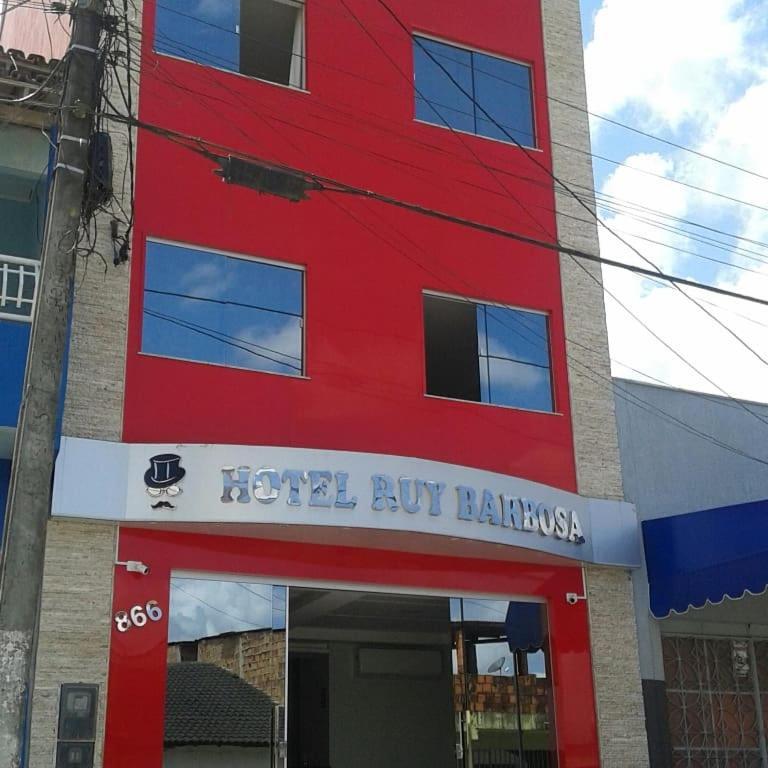 Hotel Ruy Barbosa Eunapolis Bagian luar foto